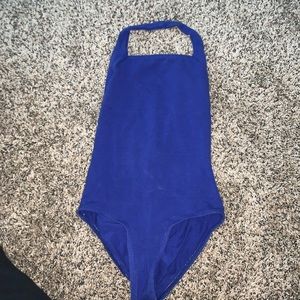 Dark Blue Soft Leotard
